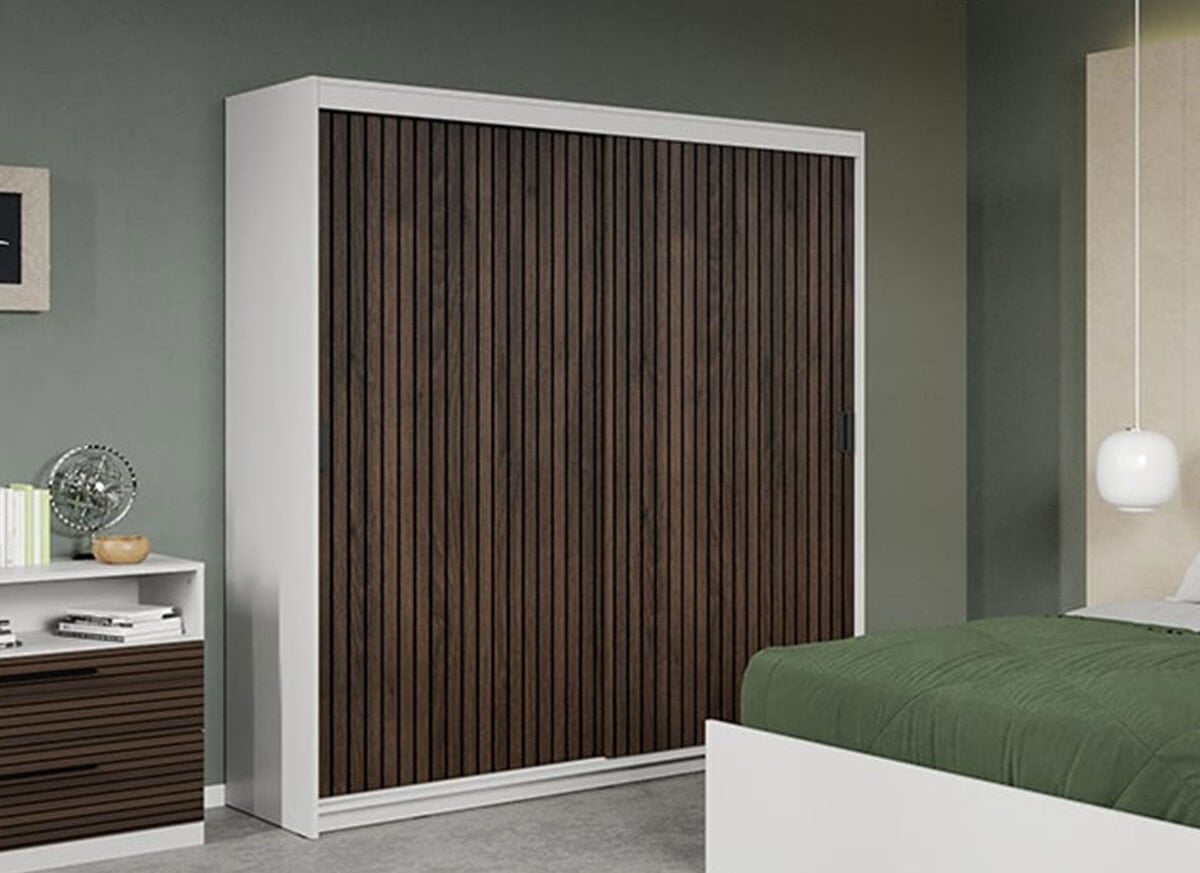 Dressing / Dulap dormitor Stejar Inchis 184 - Line