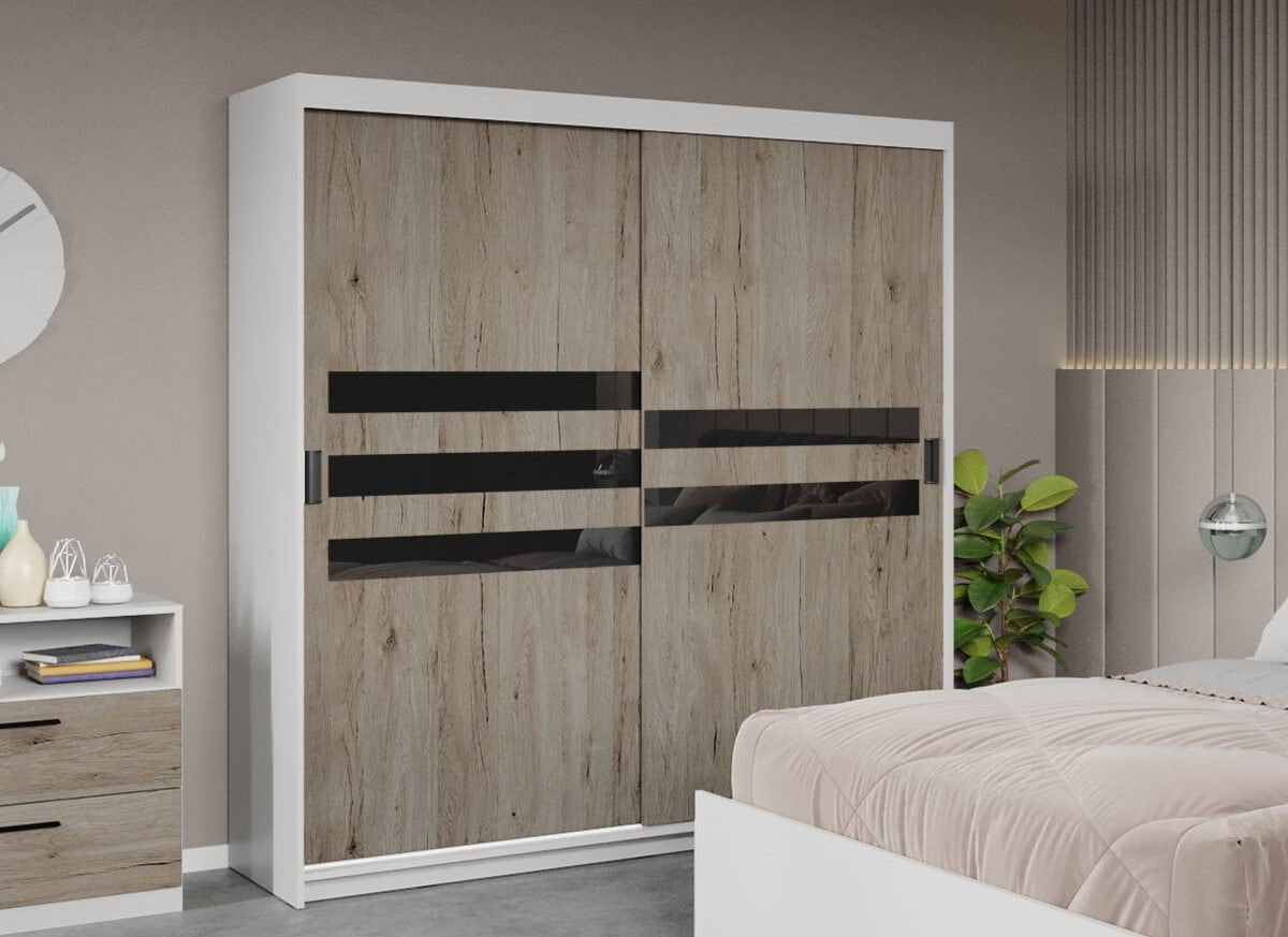 Dressing / Dulap dormitor San Remo 184 - Glass