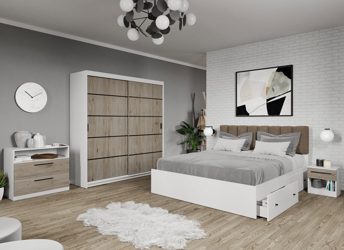 Set dormitor complet San Remo - Eclipse - C11