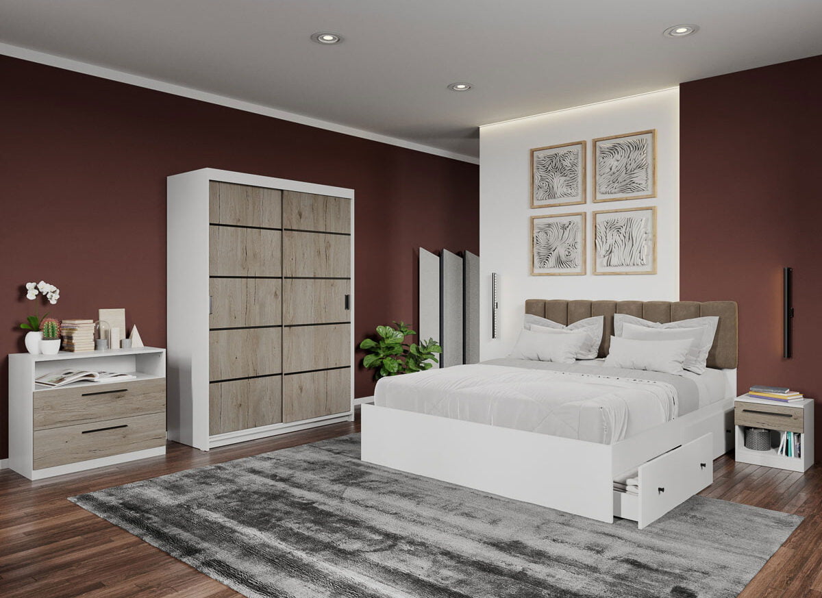Set dormitor complet San Remo - Eclipse - C24