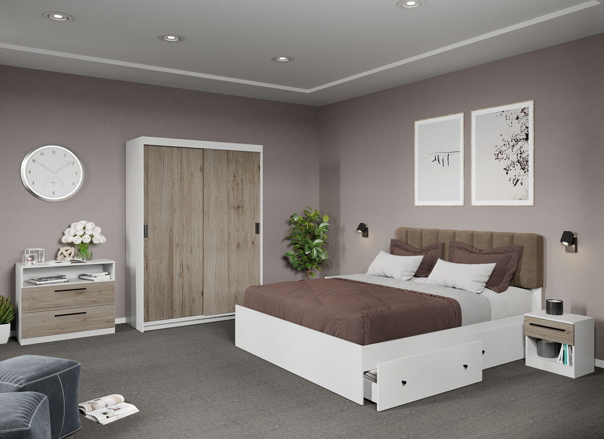 Set dormitor complet San Remo - Karin - C26
