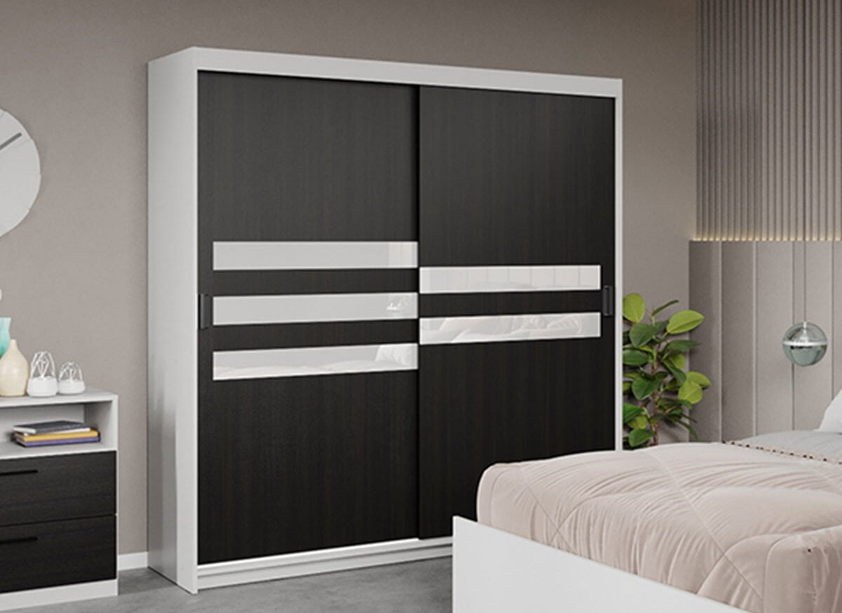 Dressing / Dulap dormitor Ferrara 184 - Glass