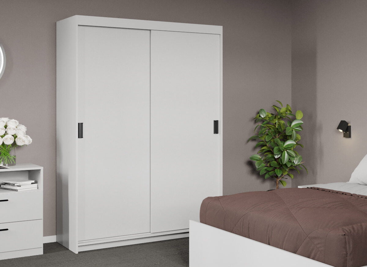 Dressing / Dulap dormitor Alb 138 - Karin