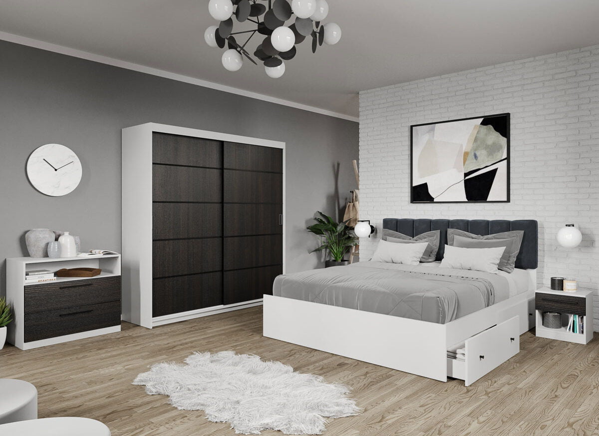 Set dormitor complet Ferrara - Eclipse - C1