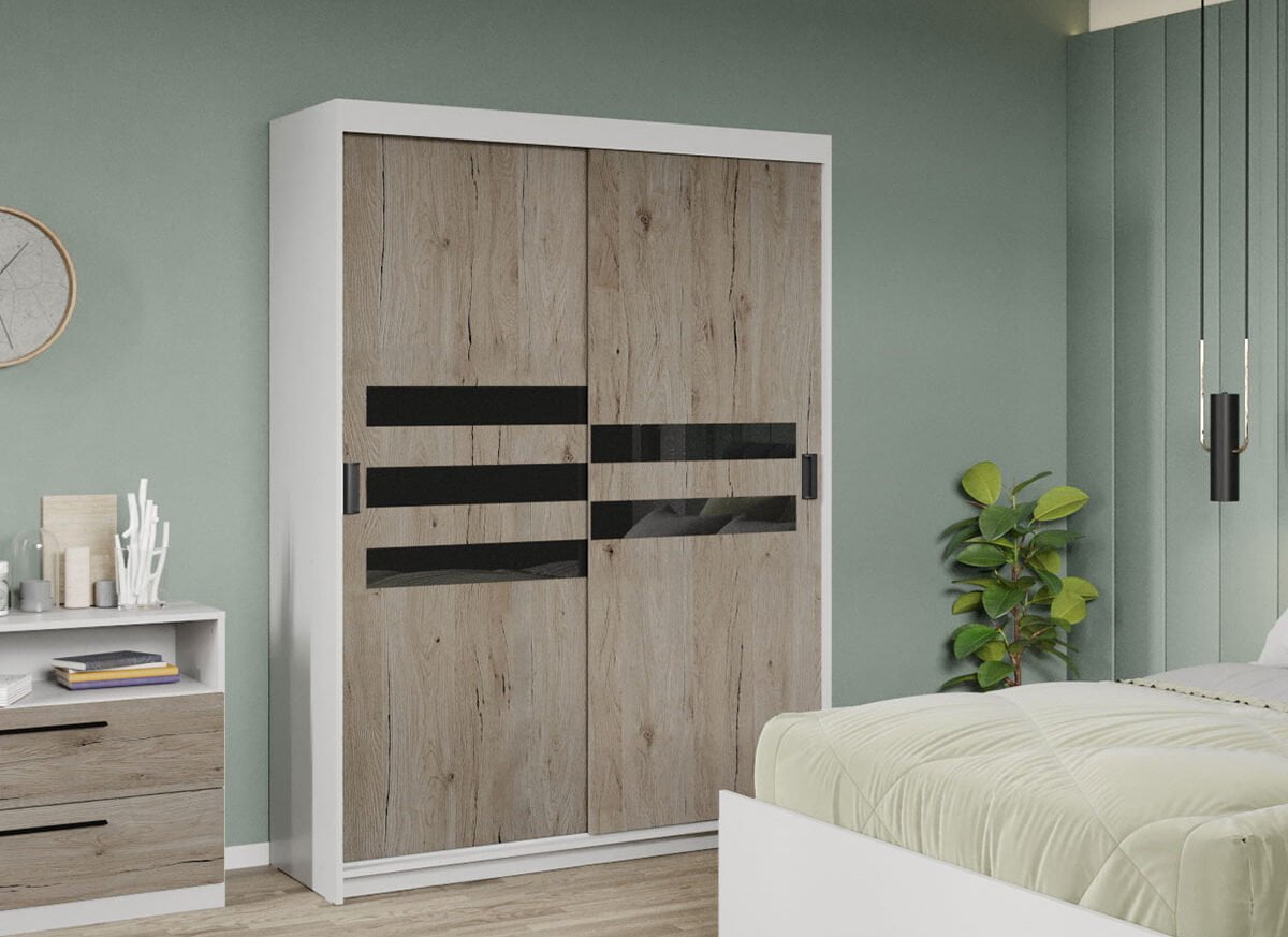 Dressing / Dulap dormitor San Remo 138 - Glass