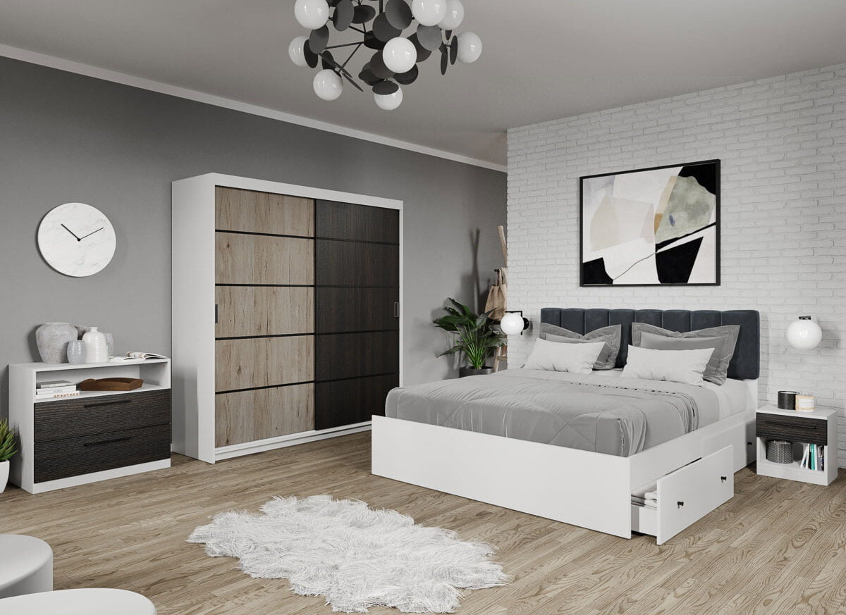 Set dormitor complet Ferrara+San Remo - Eclipse - C3