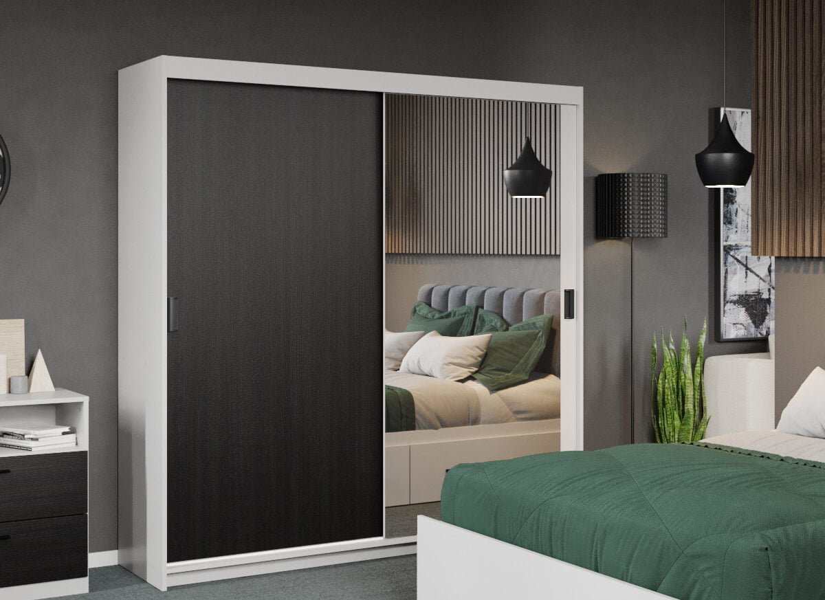 Dressing / Dulap dormitor Ferrara cu Oglinda 184 - Karin