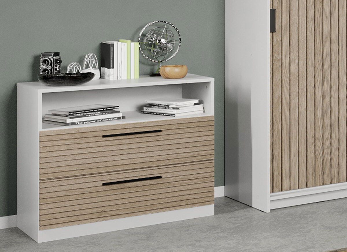Comoda cu sertare - stejar deschis - Line