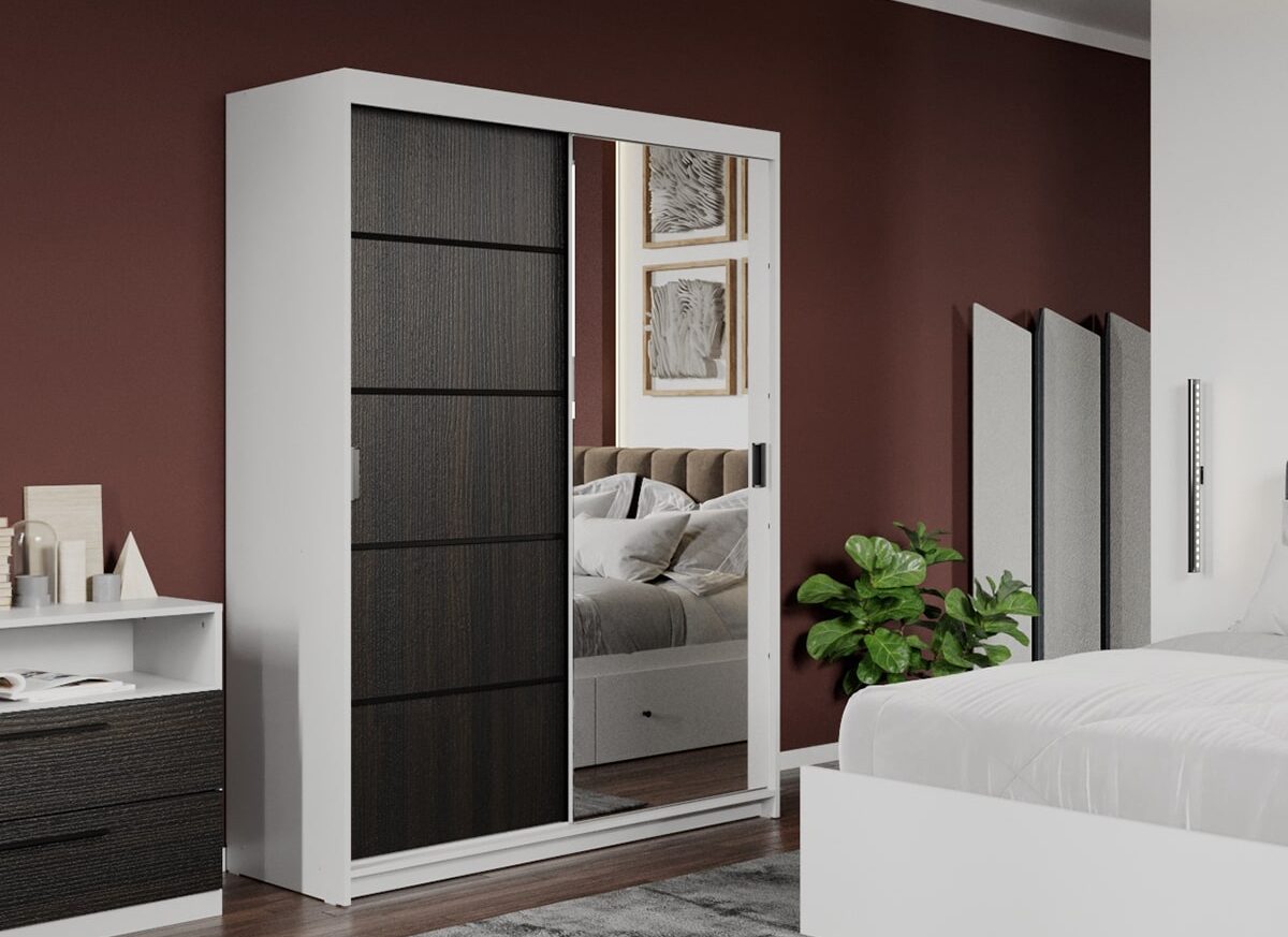Dressing / Dulap dormitor Ferrara+Oglinda 138 - Elis