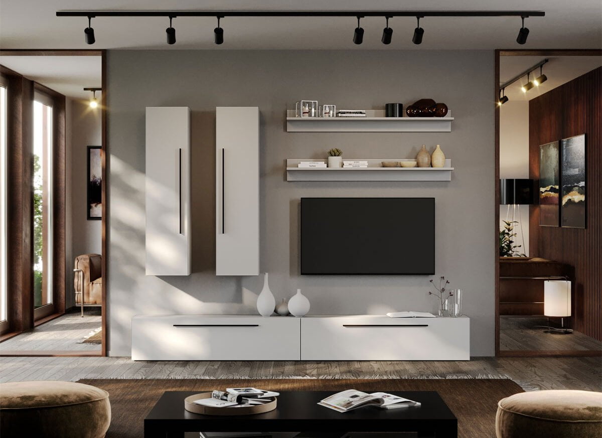 Set Mobila Living - Cristal - C10
