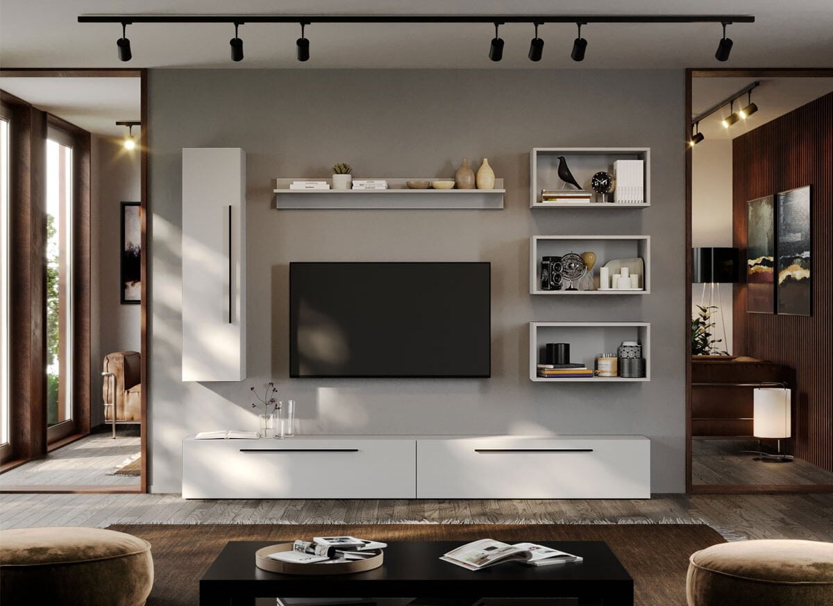 Set Mobila Living - Cristal - C11
