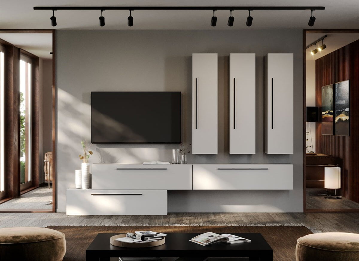 Set Mobila Living - Cristal - C17
