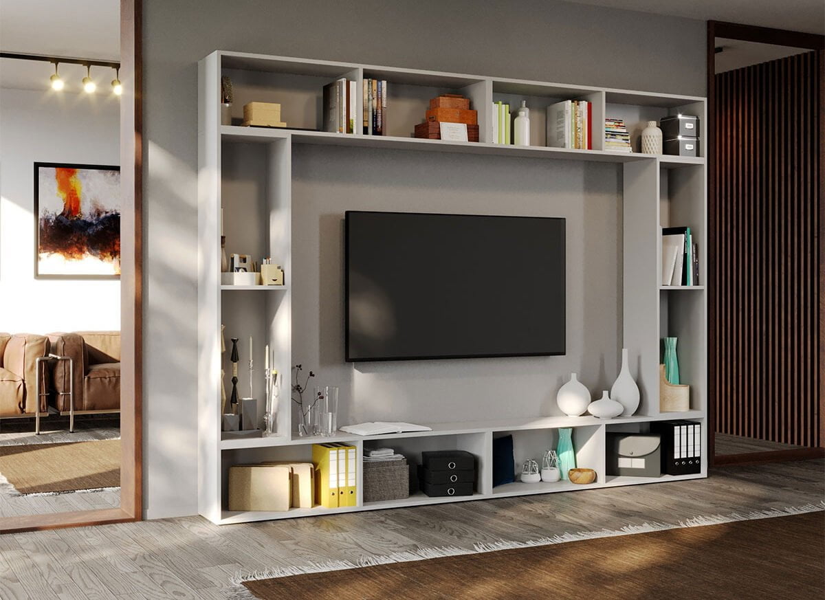 Set Mobila Living - Cristal, Poem, Graphic, Storm - C02-deschis