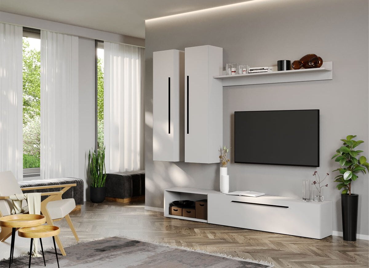 Set Mobila Living - Cristal - C22