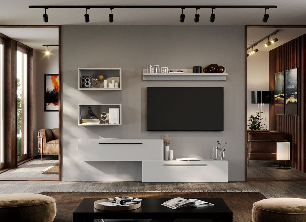 Set Mobila Living - Cristal - C26