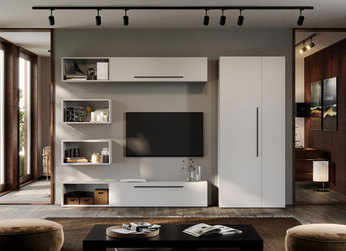 Set Mobila Living - Cristal - C27