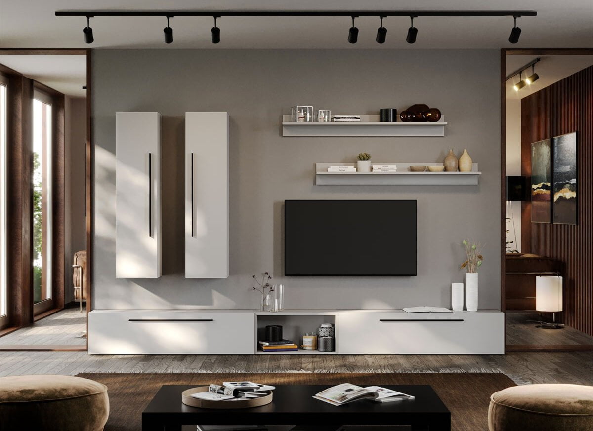Set Mobila Living - Cristal - C07