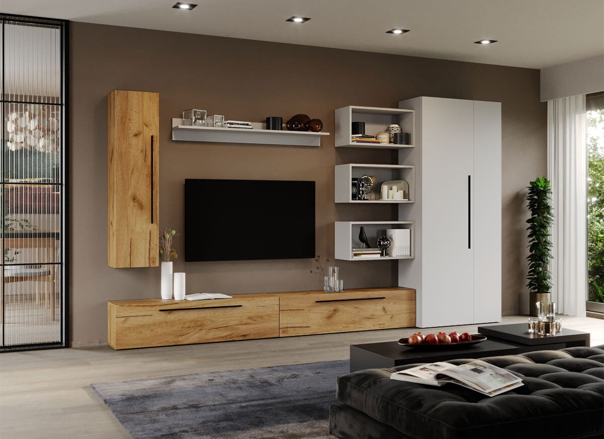 Set Mobila Living - Cristal - C41
