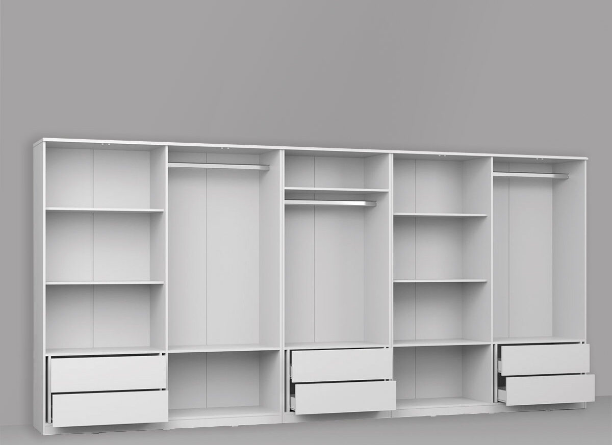 Dressing Dormitor Alb 411,8 cm - C21