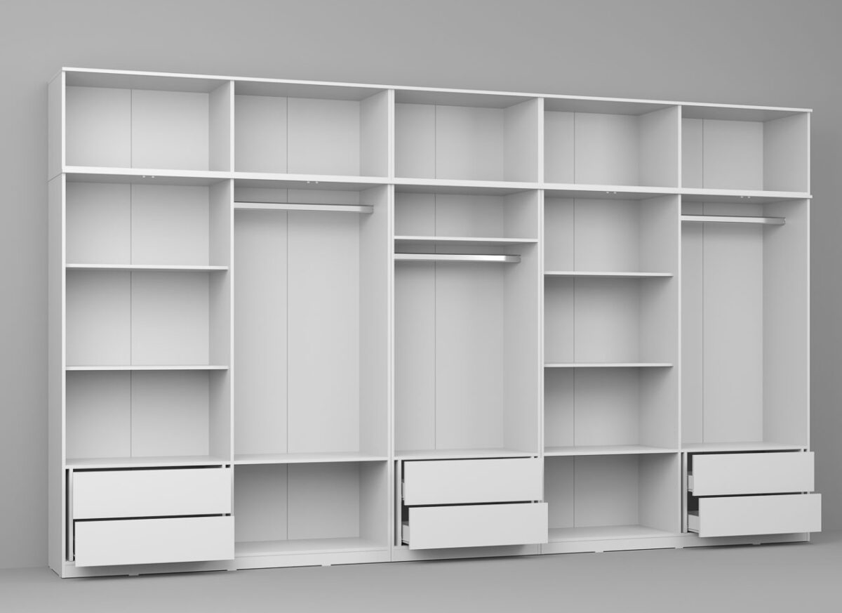 Dressing Dormitor Alb 411,8 cm - C22