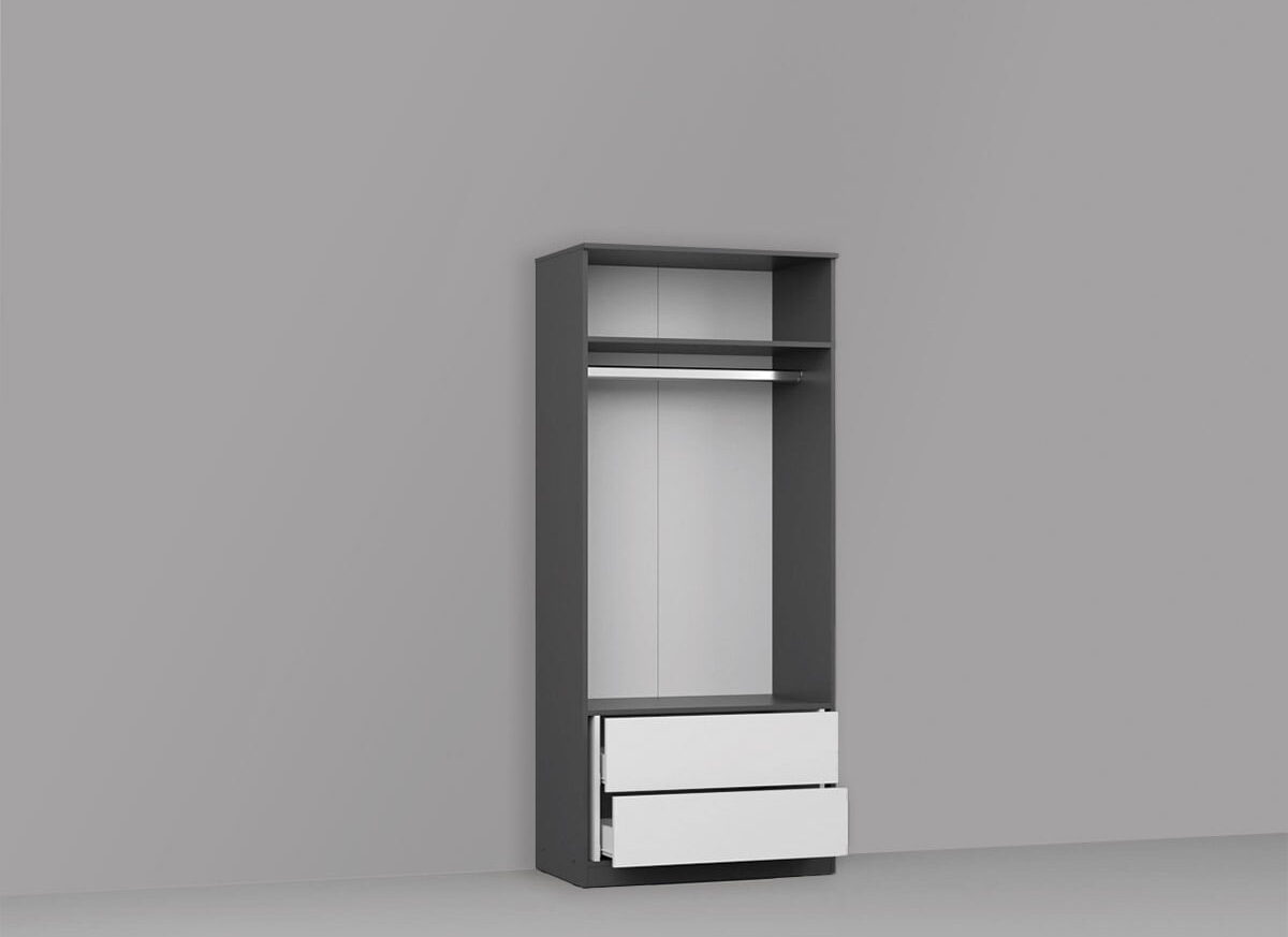 Dressing Dormitor Gri 83 cm - C3
