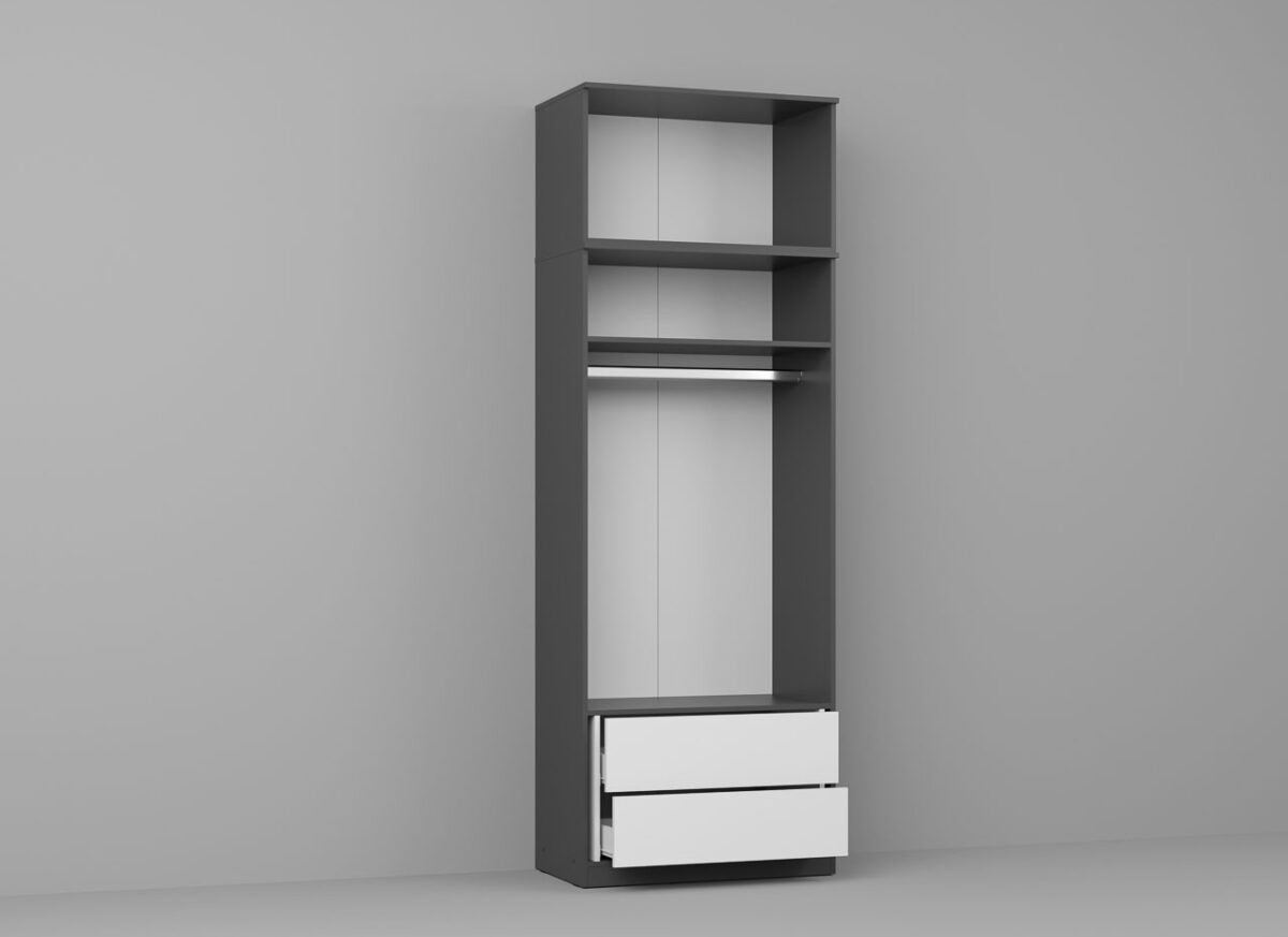 Dressing Dormitor Gri 83 cm - C4