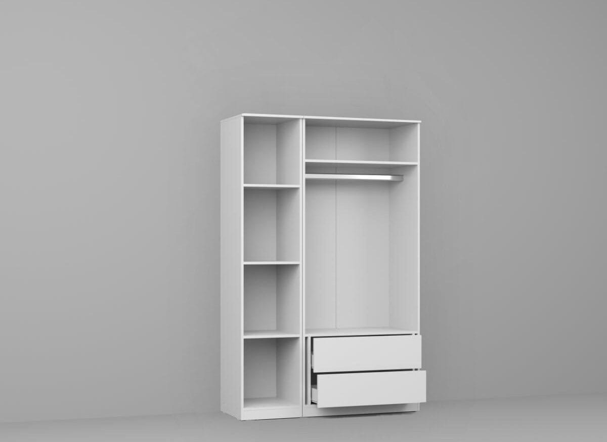 Dressing Dormitor Alb 124 cm - C5