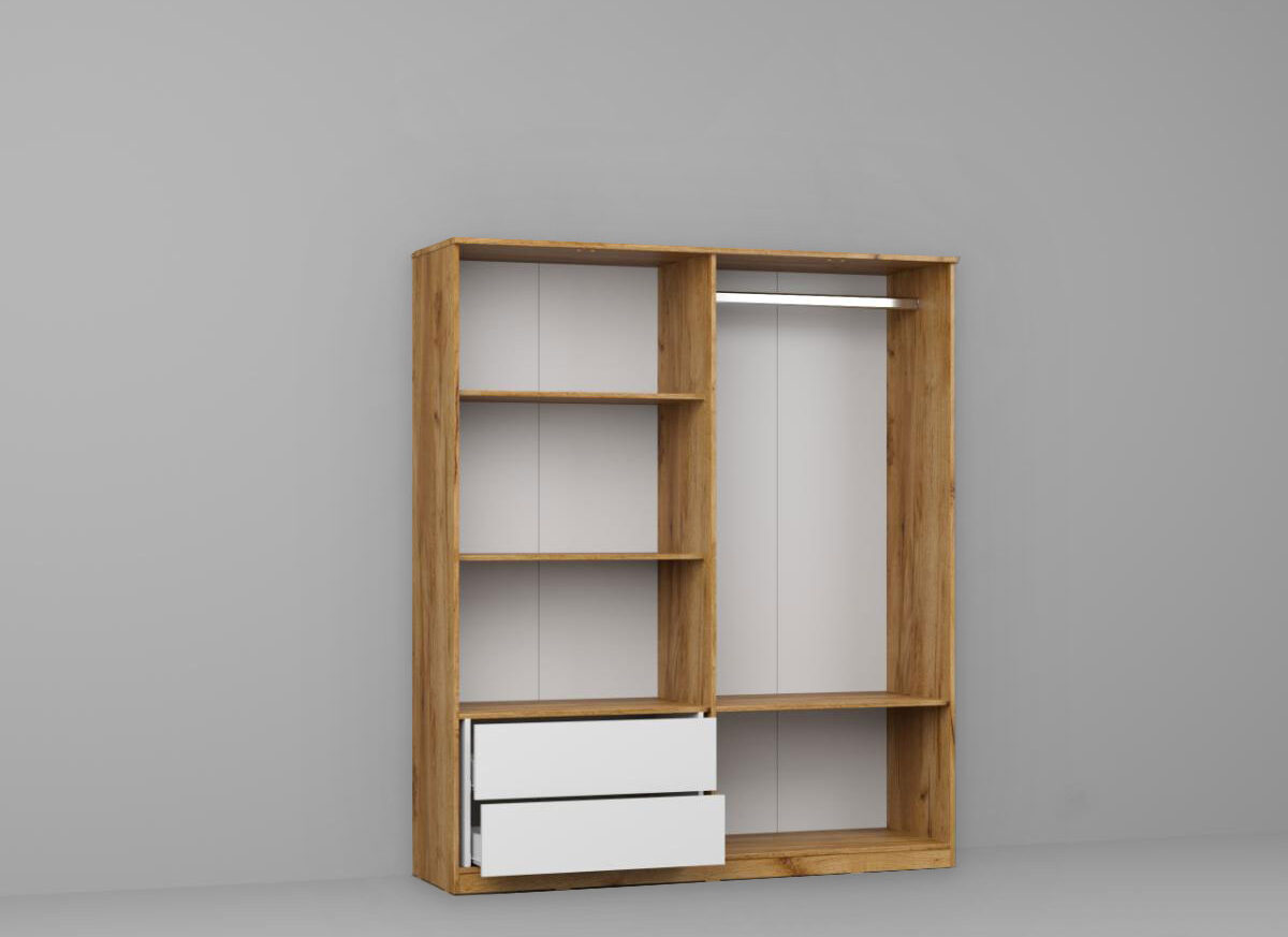 Dressing Dormitor Stejar Auriu 164,4 cm - C7