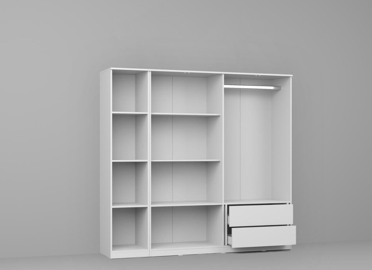 Dressing Dormitor Alb 205,4 cm - C9
