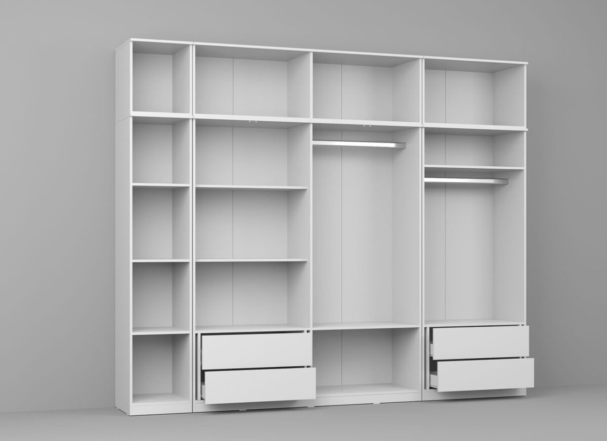 Dressing Dormitor Alb 288,4 cm - C16