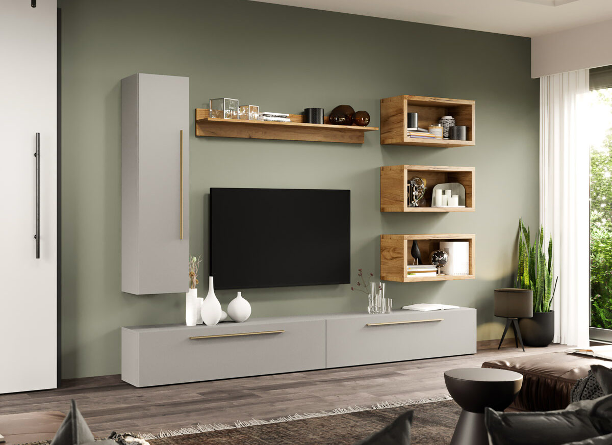 Set Mobila Living - Cloud - C4
