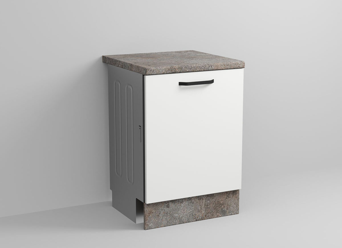 Front Masina de Spalat Vase 600 Alb Perlat - Elva